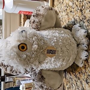 Adorable plush snow owl